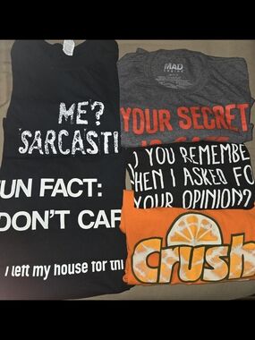 6 Various T-Shirts